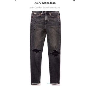 American Eagle AE77 premium denim mom jeans